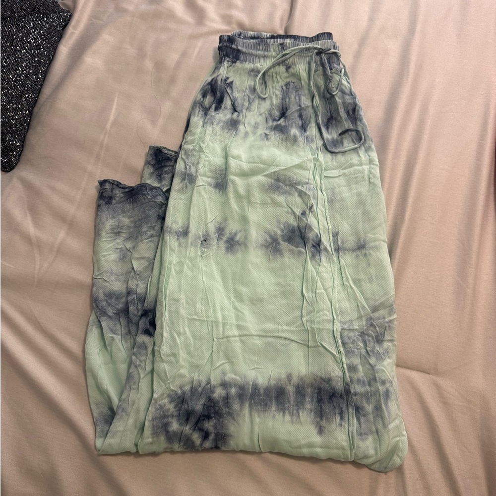 Tie-Dye Maxi Skirt